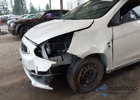 2018 Mitsubishi Mirage Es from USA, damaged, VIN ML32A3HJ1JH009039